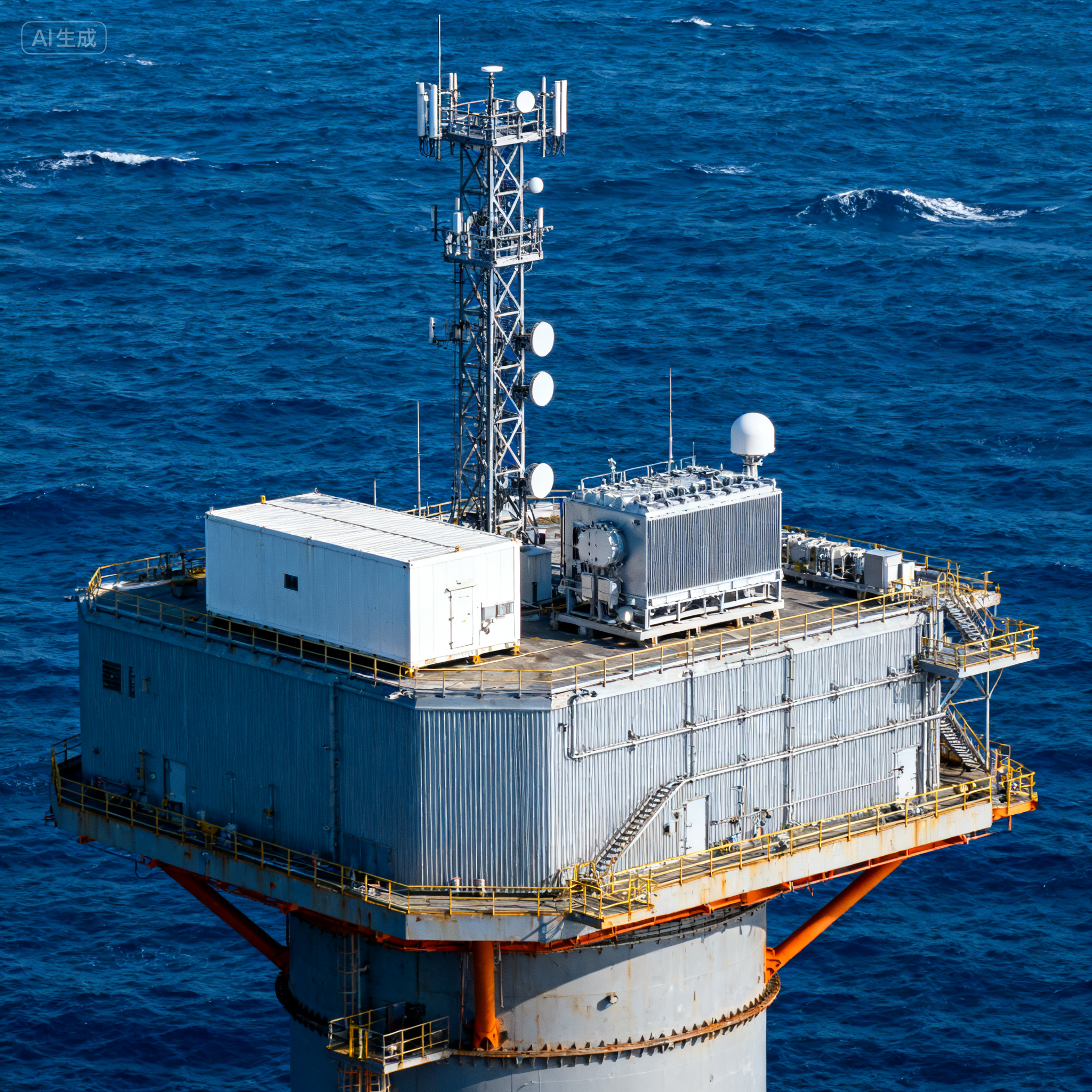 中海油渤海平台TCOMLAN网络升级改造